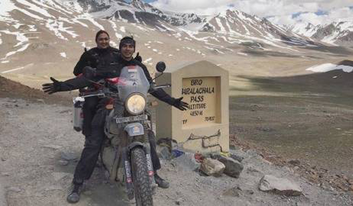 Cerita Donna Agnesia Motoran Selama 8 Hari Bareng Darius ke Himalaya