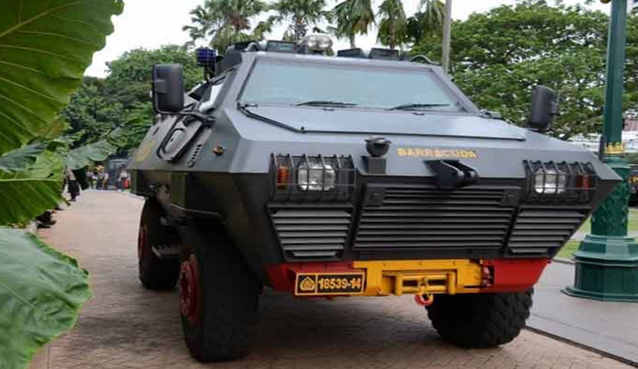 Barracuda ‘Si Kulit Baja’, Kendaraan Milik Korps Brimob