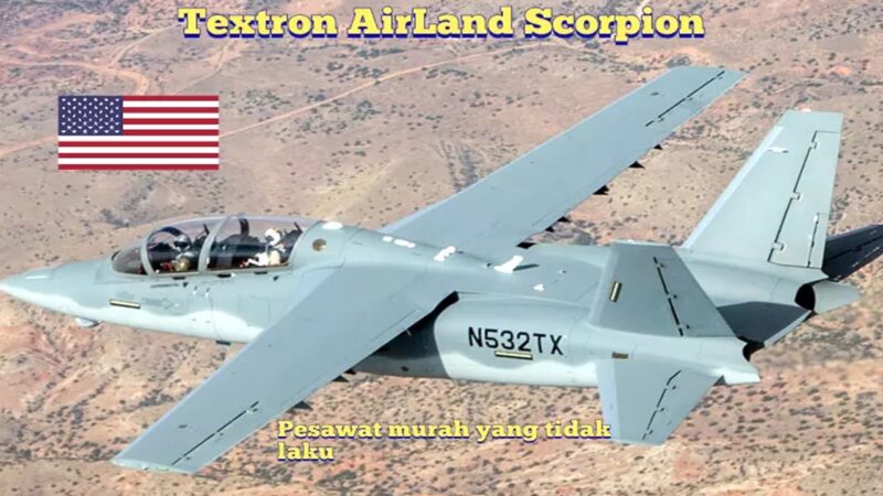 Textron AirLand Scorpion – Dijual Murah Pesawat Ini Tetap Tidak Laku